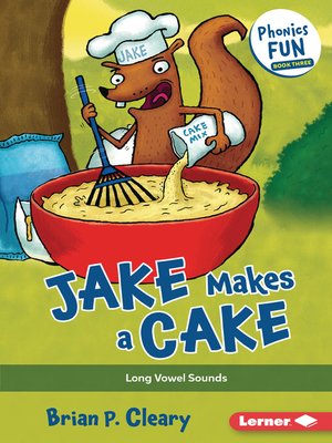 cover image of Jake Makes a Cake